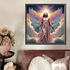 Engelsfee - speziell geformtes Diamantgemälde - 30*30cm