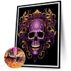 Diamond Painting -DIY Round Drill Skull