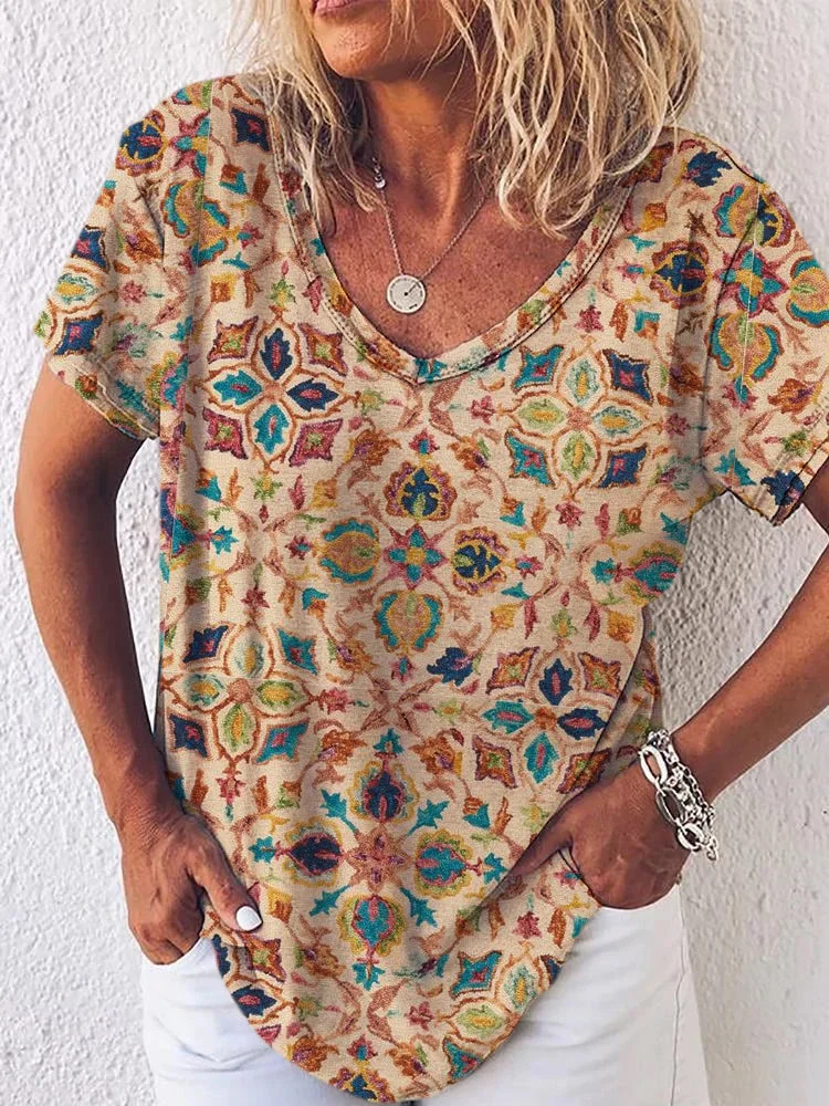 Tribal Printed T-Shirt