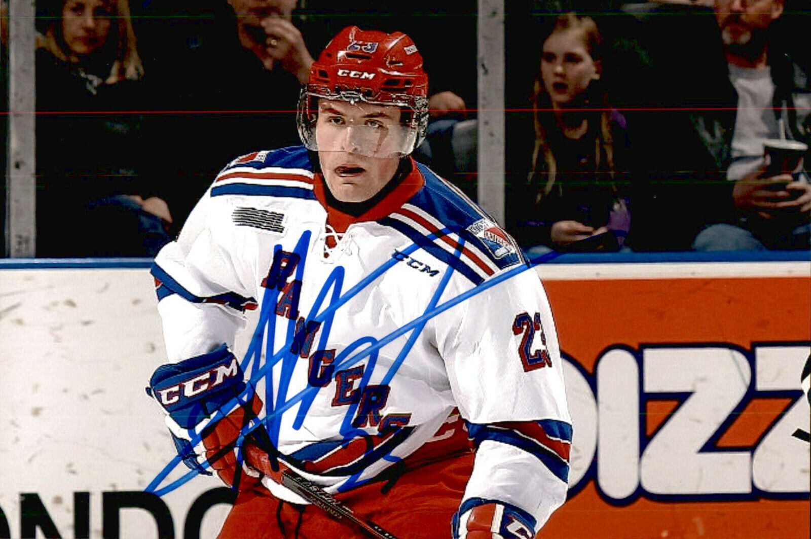 Adam Mascherin SIGNED autographed 4x6 Photo Poster painting KITCHENER RANGERS / DALLAS STARS #5