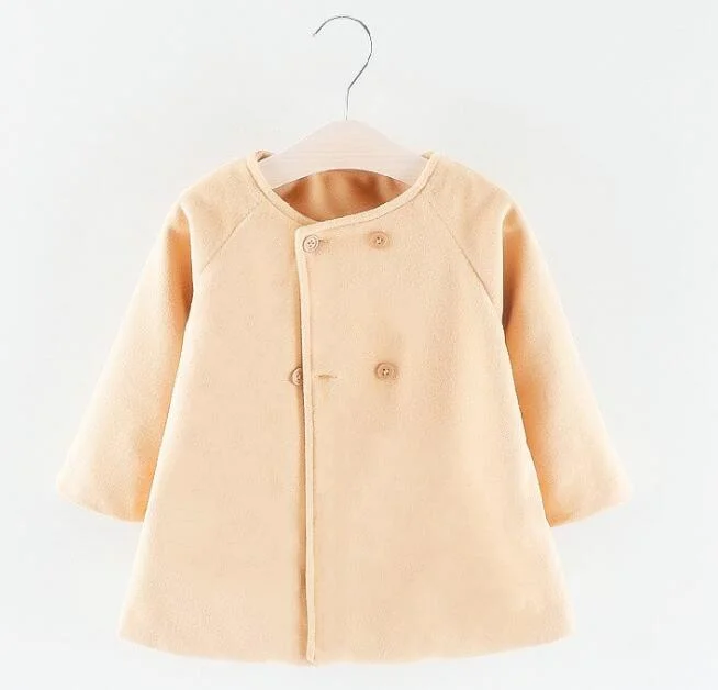 Baby Girl Boys Spring Winter Wool Blends Jacket Coat Clothes Infant Toddler Christmas New Years Costume Blend Clothing Outerwear