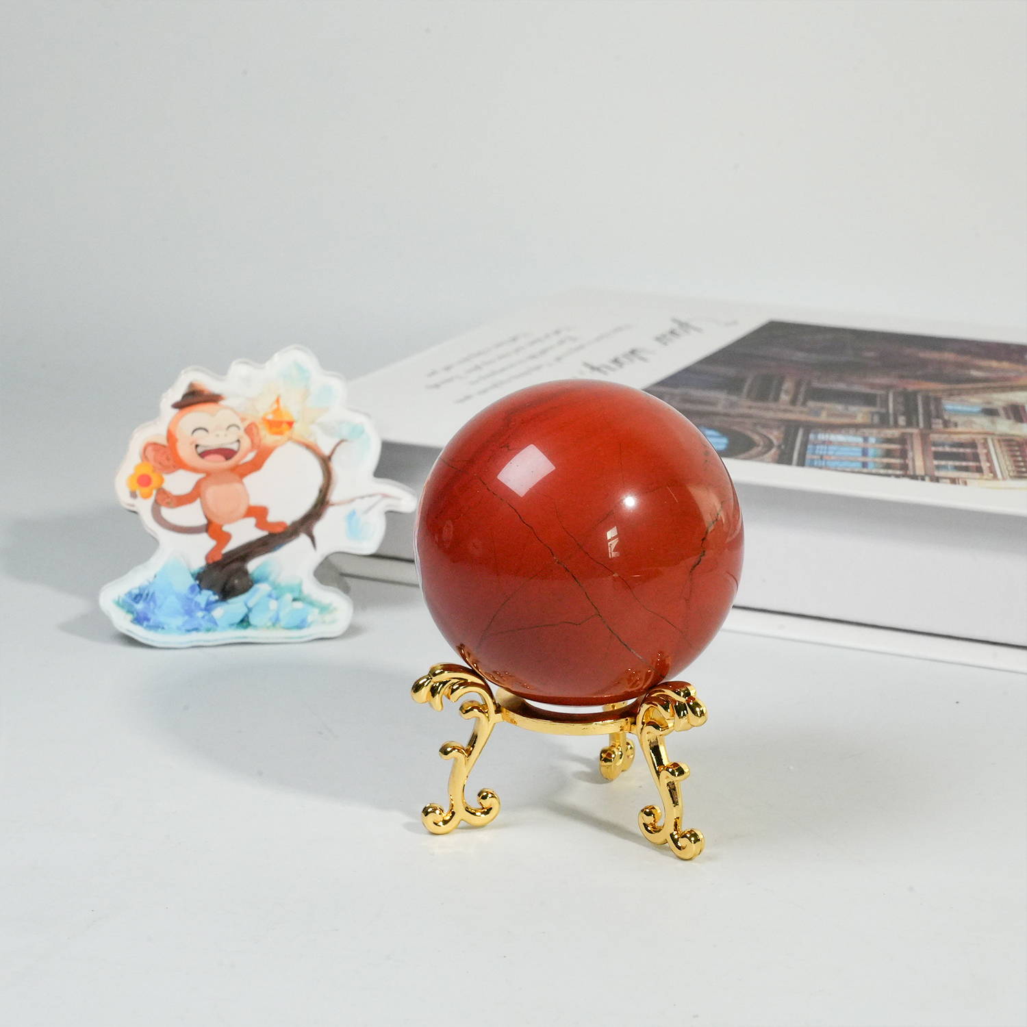 Red Jasper Sphere