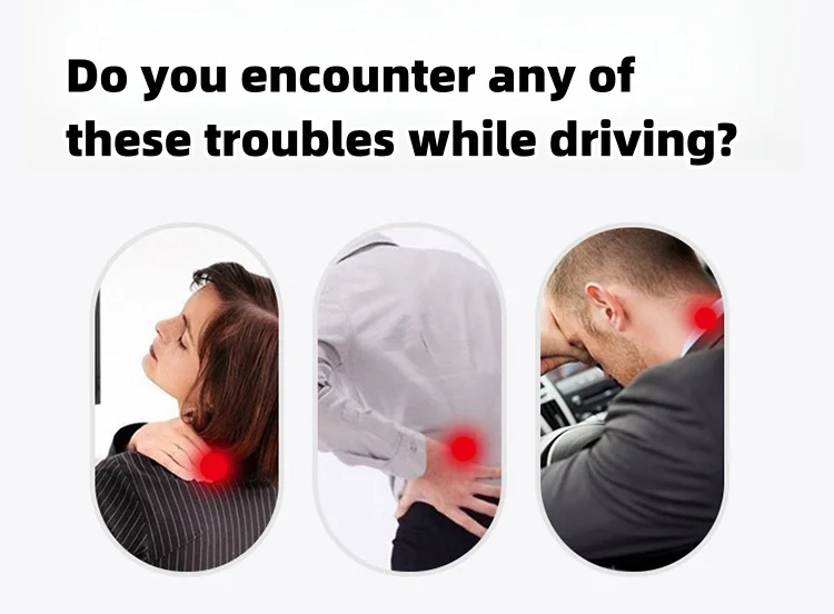 🔥Hot sale🔥Car leather lumbar headrest set