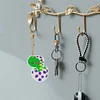 >SALE<12PCS Cartoon Dinosaur Double Sided Diamond Painting Keychain for Beginner Adult