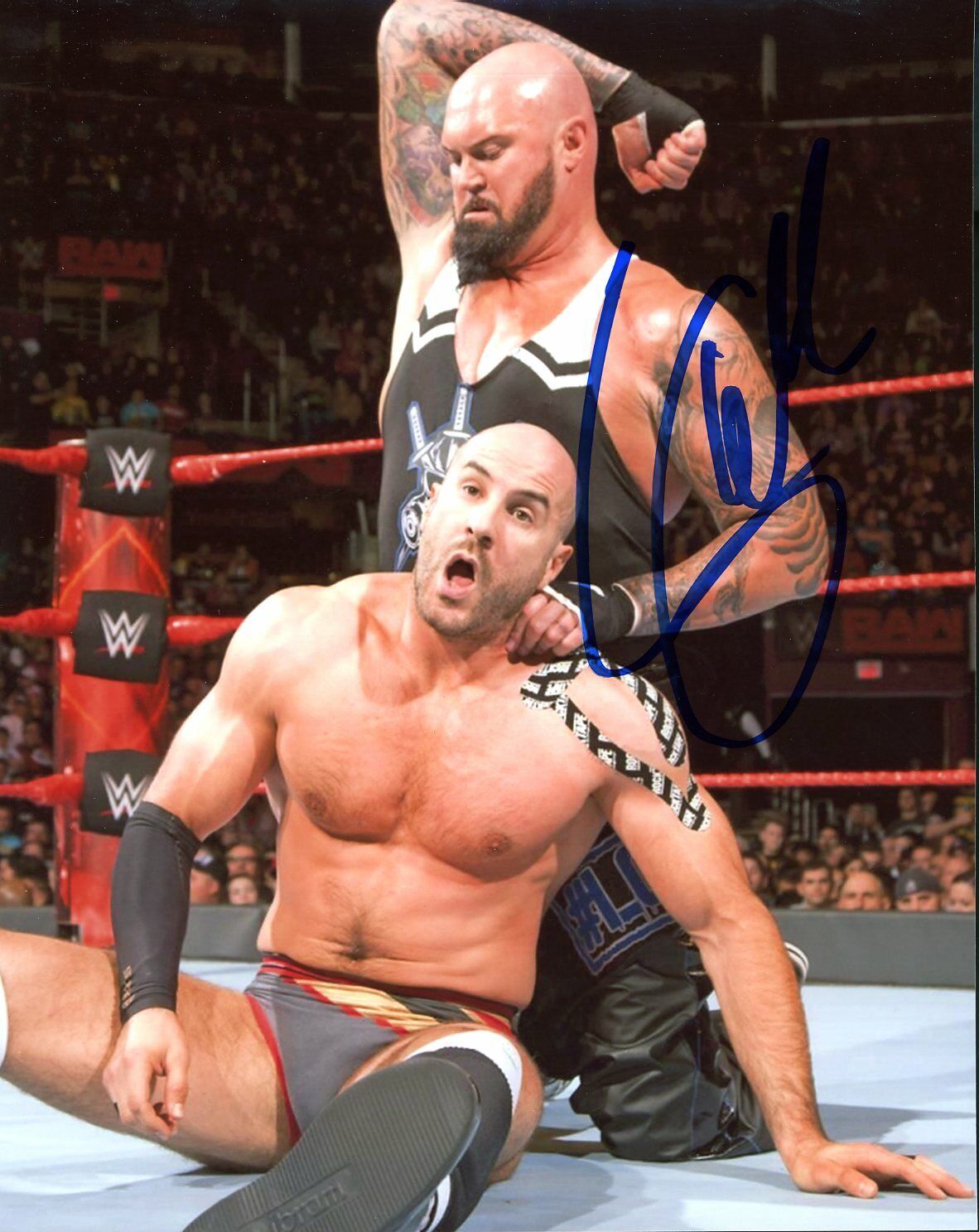 Luke Gallows autographed 8x10 4 WWE Luke Doc Gallows In Person Festus Impact AEW