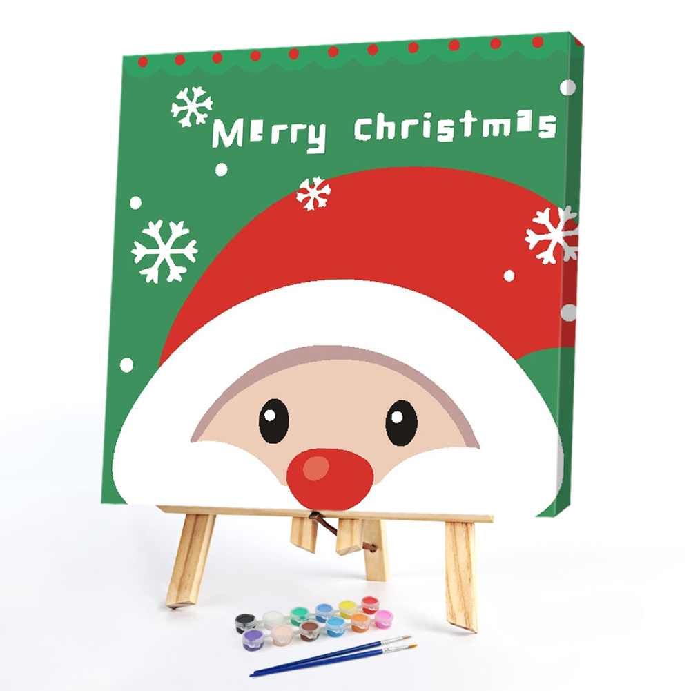 

20*20CM - Paint By Numbers - Christmas, 501 Original