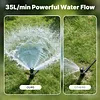 Tuyas WiFi Water Timer Smart Valve Controller Brass Inlet & Outlet Automatic Garden Irrigation Machine APP Voice Control Intelligent Sprinkler Timer for Home Garden Planter