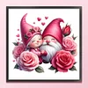 Flower Goblin Couple-11CT Stamped Cross Stitch 45*45cm/17.72*17.72in