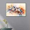(60*40cm)Branch Birds Flowers - Full Round Drill Diamond Painting