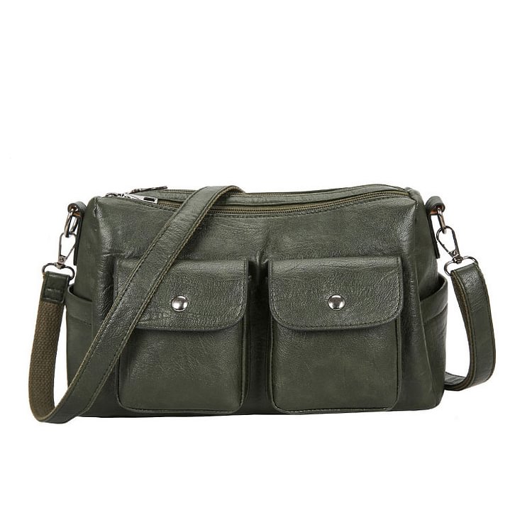 Eartha Vegan Leather Crossbody Bag