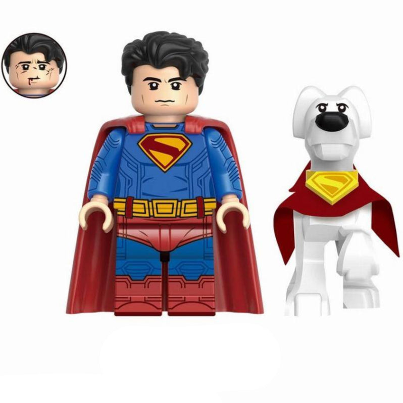 Superman (DCU) Custom DC Superhero Minifigure Minifigure Bricks monstertoys