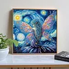 Diamond Painting-DIY Crystal Rhinestone Angel Girl