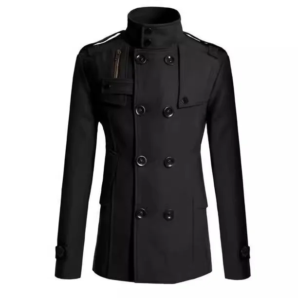 Nigikala Nigikala Sales Of New Men's Hair Coat In The Long Middle Of The Men's Coat Jacket