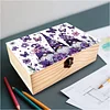 5D DIY Diamond Painting Handmade Wood Storage Box Crystal Storage Case (Gnome)