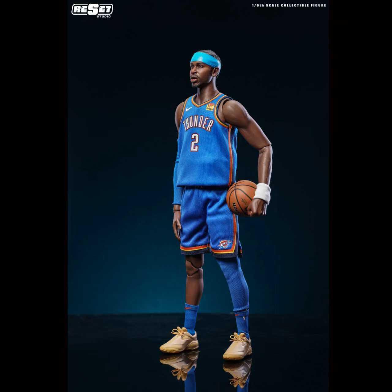 Reset Studio - NBA Oklahoma City Thunder's Alexander 1/6th Scale Collectible Action Figure Set -