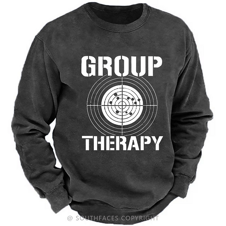 Group Therapy Target Print Sweatshirt