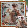 Kimono Girl-11CT Stamped Cross Stitch 50*50cm tapestrymarket