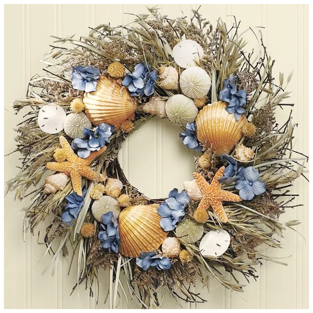 

Ocean Wreath - Round Drill Diamond Painting - 40*40CM, 501 Original