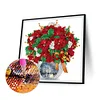 Diamond Painting-DIY Crystal Rhinestone Exquisite Vase Bouquet