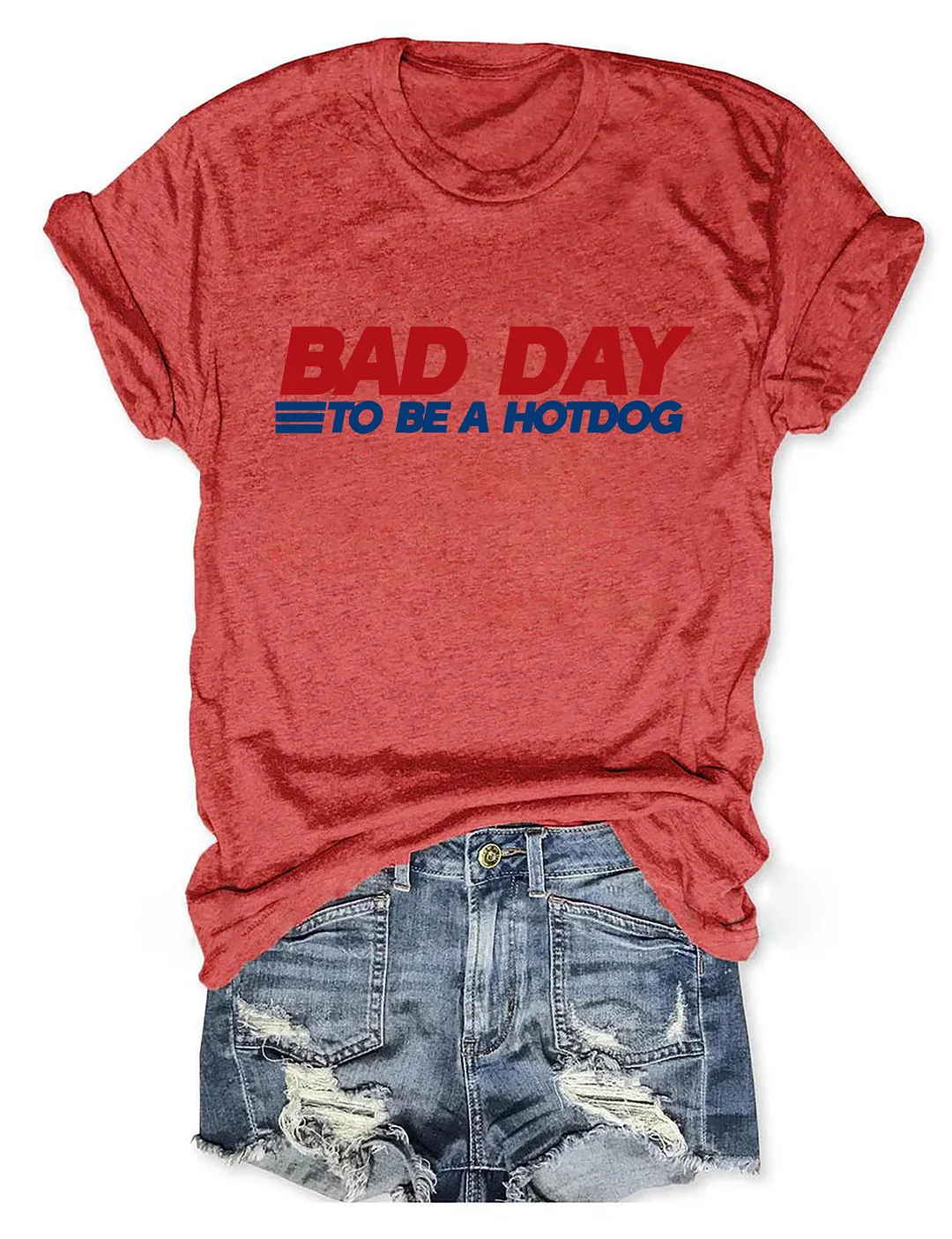 Bad Day To Be A Hot Dog T-shirt
