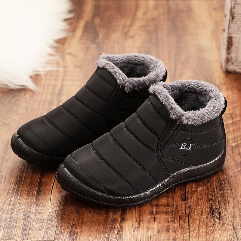 Men's sneakers Winter Men Casual Shoes Male Warm Winter Shoes For Men Loafers Unisex Sneakers Winter Fur Short Shoes Man loafers
