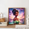 Diamond Painting -DIY Round Drill Princess Tiana