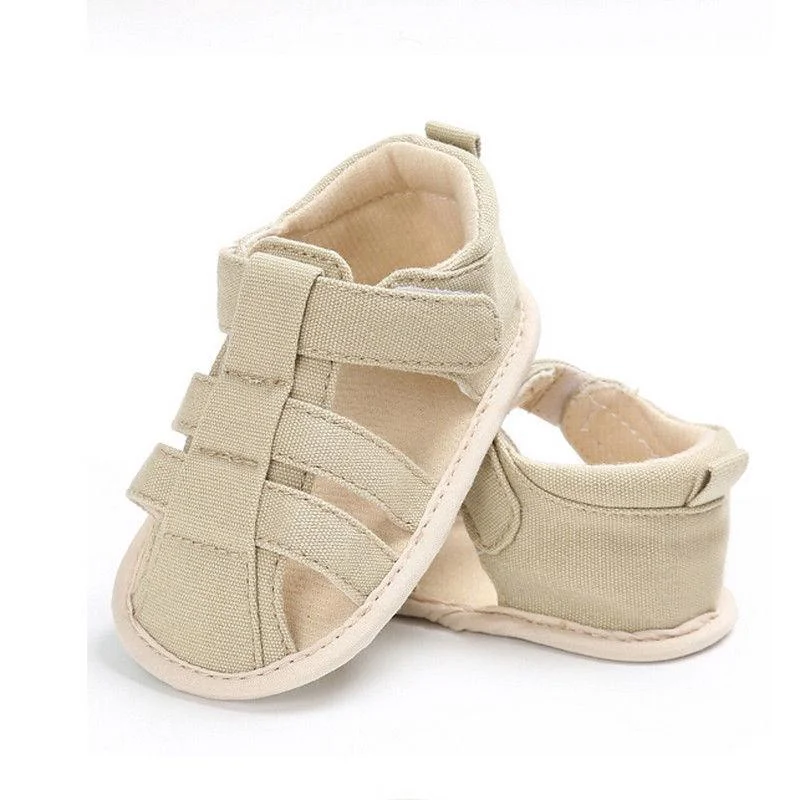 2018 Brand New Toddler Infant Newborn Kids Baby Boys Canvas Soft Sole Crib Sneakers Sandals Shoes Fashion Baby Shoes