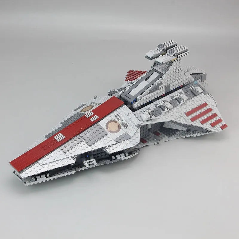 MOC Star Wars Venator Republic Attack Cruiser Bricks Toys