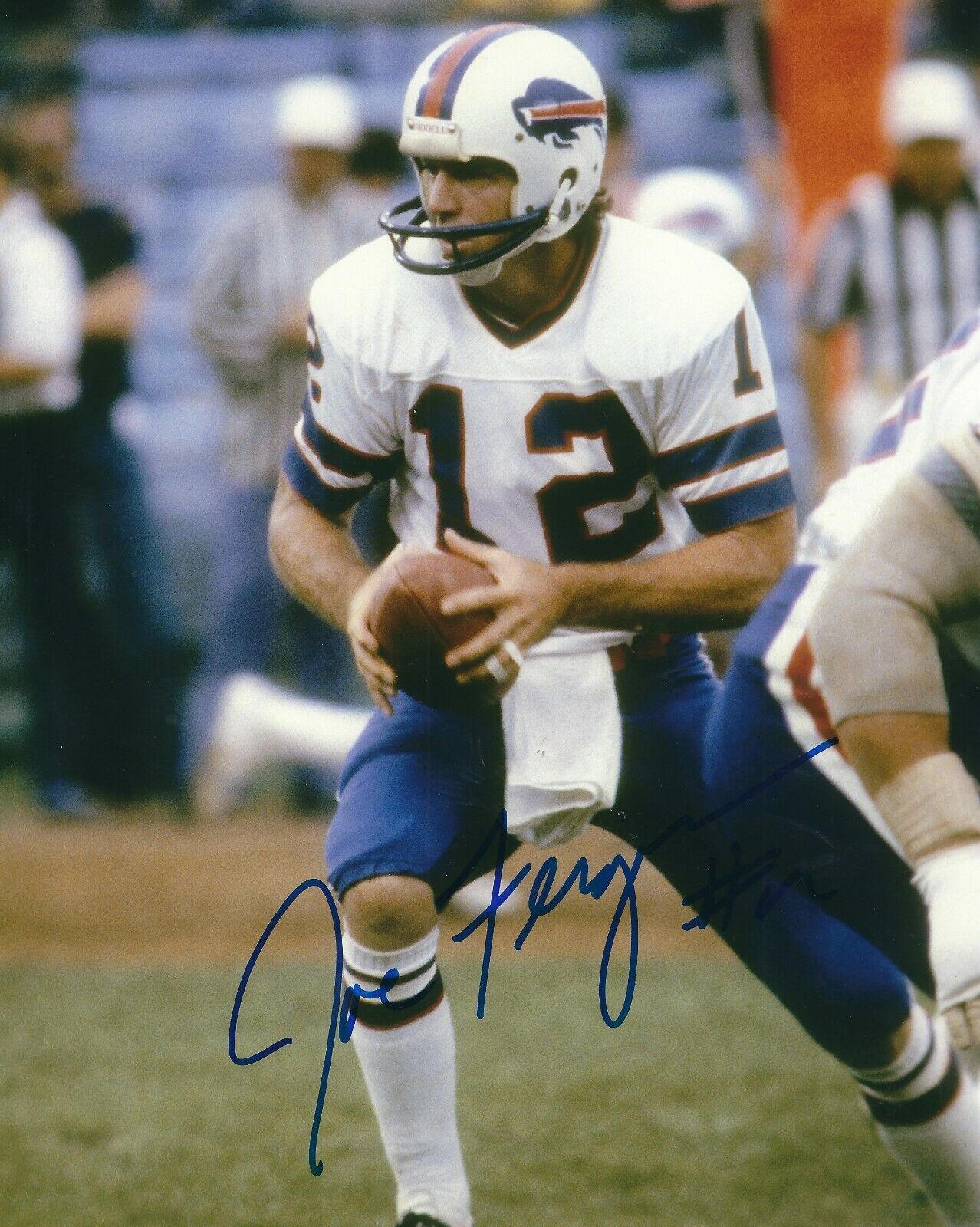 Autographed JOE FERGUSON Buffalo Bills 8x10 Photo Poster painting w/COA