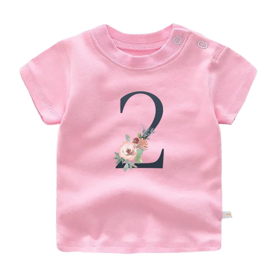 Beautiful Number Thermal Stickers On T-shirt Bag DIY Washable Patches Funny Design Iron On Transfers For Clothes Appliqued Decor