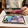 2023 Luxury Laser Marble Pattern Ring Holder Protective Case For iPhone & Samsung