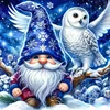 4Pcs/set Diamond Painting-DIY Full Round Drill Winter Goblin(40*40 CM)