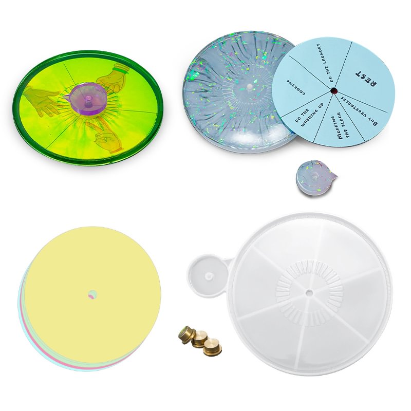 Fun Roulette Game Silicone Resin Mold Kit