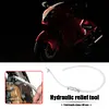 Motorcycle Brake Bleeding Oil Change Pump Tool Hydraulic Clutch Valve Tube Set