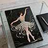 (30x40cm)DIY Pearl Painting Framed Ballet Girl Handmade Pearl Material Art Kit Living Room Decor