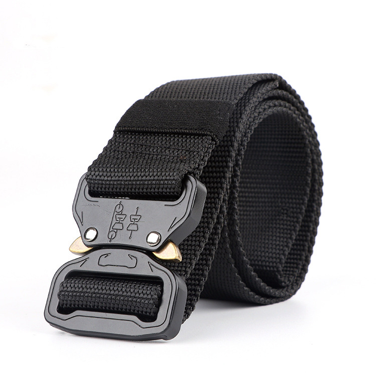 Functional Tactical Belt Trend Black Buckle Outdoor Wild Camouflage Pants Belt Men's Training Belt / TECHWEAR CLUB / Techwear