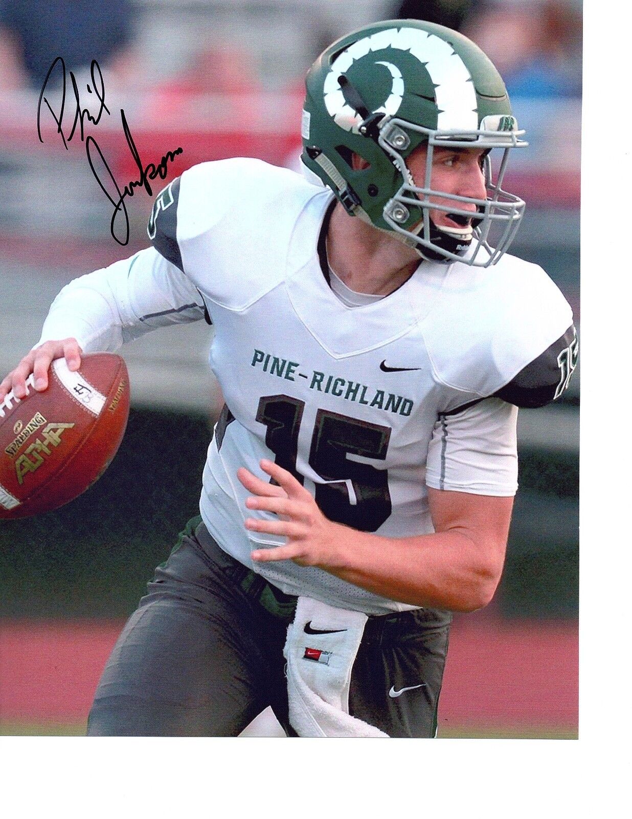 Phil Jurkovec Notre Dame Irish hand signed autographed 8x10 football Photo Poster painting ND d