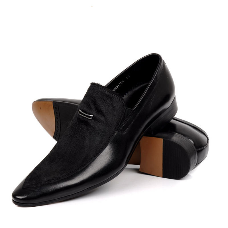 Mens Black Dress Shoes Mens Slip on Dress Shoes