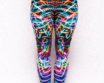 Pornhint HoopDreams Mood Hoops Leggings (Blacklight Reactive!)