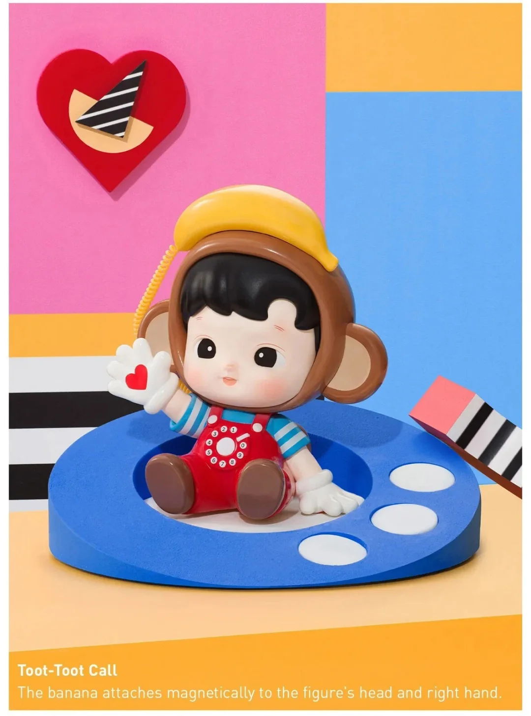 HACIPUPU Rolling Time Machine Series Blind Box Figures 