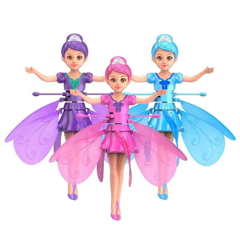 2022 New Light Up Flying Fairy Princess Drone - vzzhome
