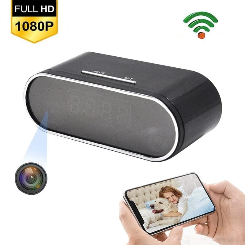 NyteOwl™ - The Wireless Hidden Camera Alarm Clock