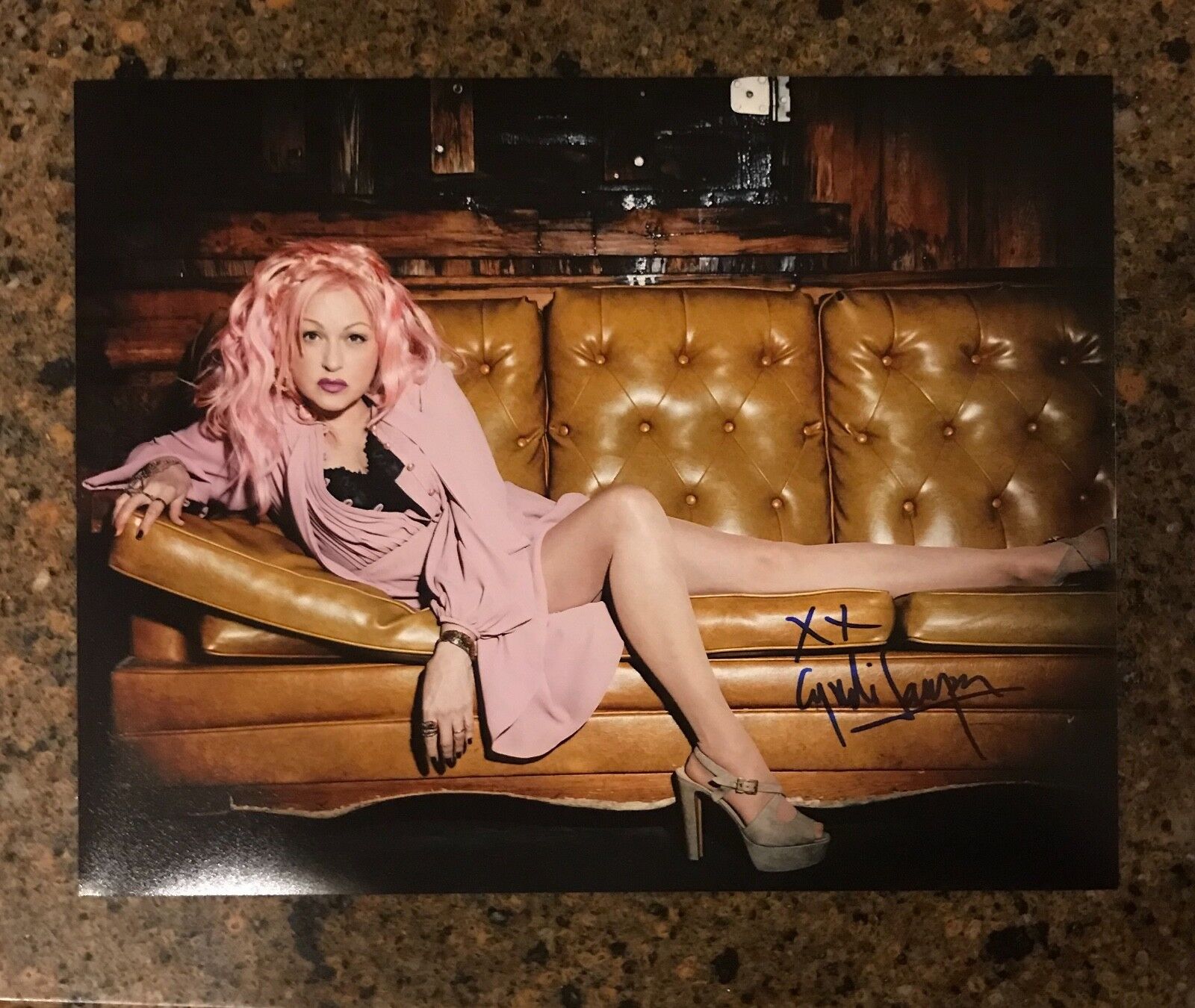 * CYNDI LAUPER * signed autographed 11x14 Photo Poster painting * GIRLS JUST WANNA HAVE FUN * 6