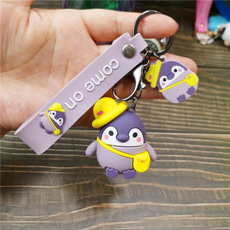 Satchel Penguin Keychain