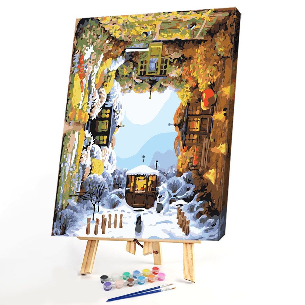 

40*50CM Paint By Numbers-Seasons View, 501 Original