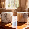 Marble LED Cordless Lamp Type-C Rechargeable Portable Ambient Lights Adjustable Light Modes for Home Office Travel Outing Social Occasions
