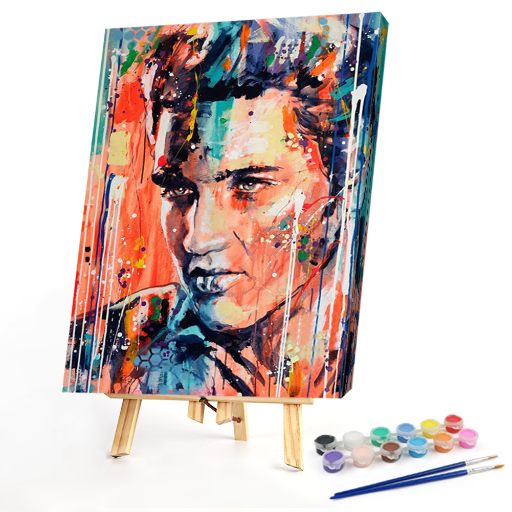 

40*50CM - Paint By Numbers - Elvis Presley, 501 Original