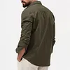  Camicia da uomo a maniche lunghe con doppio taschino