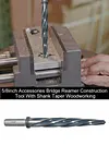 5/8 inch Construction Bridge Reamer 1/2 inch Shank HSS Car Tapered Reamer Bit