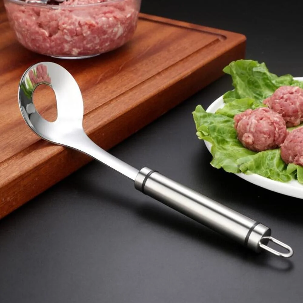 (🎄🎁2023-Christmas Hot Sale🎁-48% OFF) Stainless Steel Meatball Maker Spoon